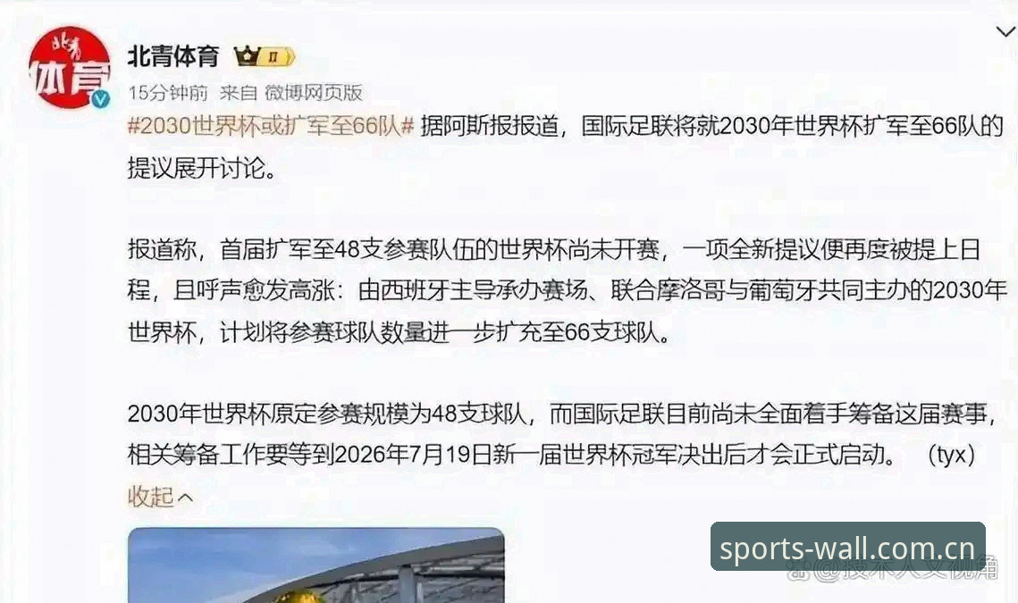世界杯扩军到66队，中国男足的机会真的来了吗？